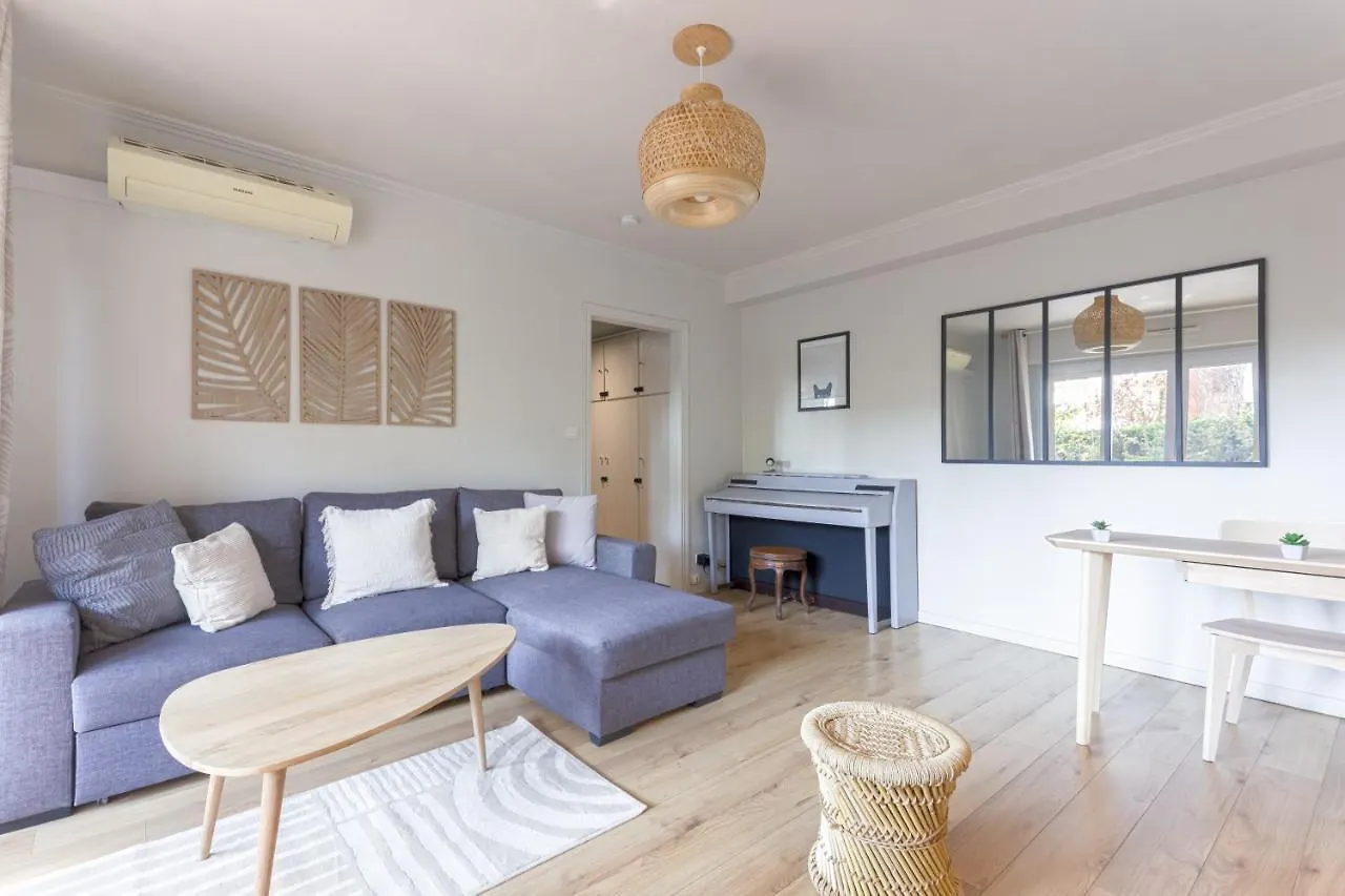 Apartman Beauvallon Plage - Magnifique T2 Avec Jardin, Proche Centre, Mer Antibes